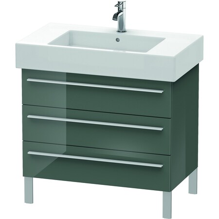 X-Large Vanity Unit Dolomit Grey H 588X800X470mm 3 Drawers For 03298